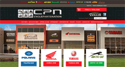 Desktop Screenshot of cyclepartsnation.com